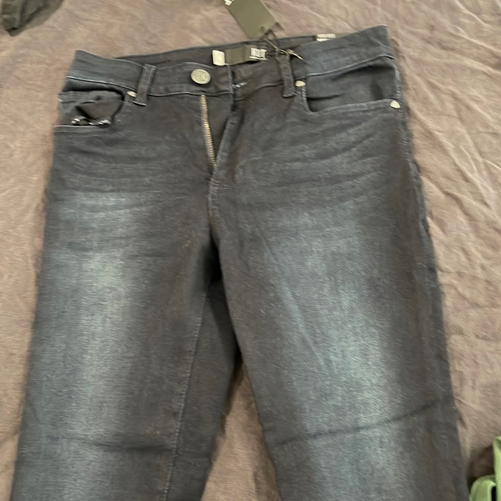 Kurt from the kloth high rise Donna ankle skinny